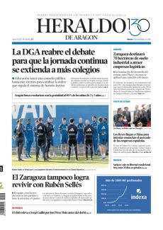 ARAGÓN BUSCA ESCOLARIZAR CON LA GRATUIDAD AL 80 % DE LOS NIÑOS DE 2 Y 3 AÑOS