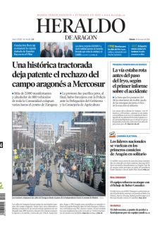 UNA HISTÓRICA TRACTORADA DEJA PATENTE EL RECHAZO DEL CAMPO ARAGONÉS A MERCOSUR