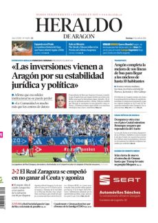 «LAS INVERSIONES VIENEN A ARAGÓN POR SU ESTABILIDAD JURÍDICA Y POLÍTICA»
