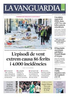 L’EPISODI DE VENT EXTREM CAUSA 86 FERITS I 4.000 INCIDÈNCIES