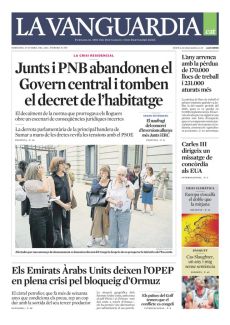 JUNTS I PNB ABANDONEN EL GOVERN CENTRAL I TOMBEN EL DECRET DE L’HABITATGE