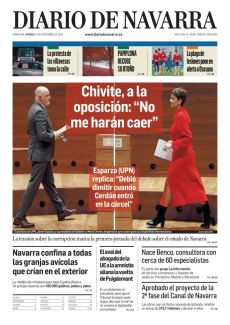 CHIVITE, A LA OPOSICIÓN: “NO ME HARÁN CAER”