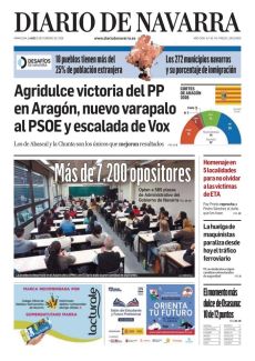 AGRIDULCE VICTORIA DEL PP EN ARAGÓN, NUEVO VARAPALO AL PSOE Y ESCALADA DE VOX