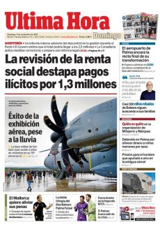 LA REVISIÓN DE LA RENTA SOCIAL DESTAPA PAGOS ILÍCITOS POR 1,3 MILLONES