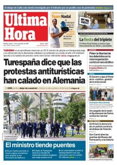 TURESPAÑA DICE QUE LAS PROTESTAS ANTITURÍSTICAS HAN CALADO EN ALEMANIA