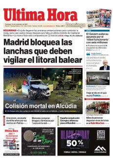 MADRID BLOQUEA LAS LANCHAS QUE DEBEN VIGILAR EL LITORAL BALEAR