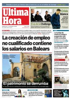 LA CREACIÓN DE EMPLEO NO CUALIFICADO CONTIENE LOS SALARIOS EN BALEARS