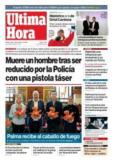 PALMA RECIBE AL CABALLO DE FUEGO