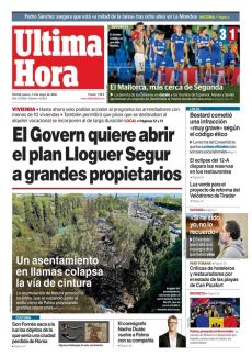UN ASENTAMIENTO EN LLAMAS COLAPSA LA VÍA DE CINTURA