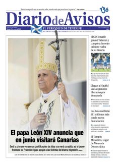 EL PAPA LEÓN XIV ANUNCIA QUE EN JUNIO VISITARÁ CANARIAS