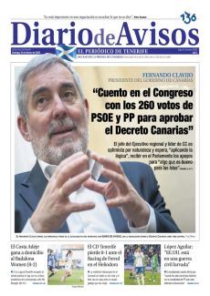 “CUENTO EN EL CONGRESO CON LOS 260 VOTOS DE PSOE Y PP PARA APROBAR EL DECRETO CANARIAS”