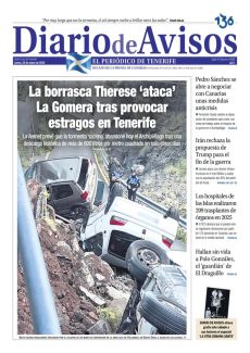 LA BORRASCA THERESE ‘ATACA’ LA GOMERA TRAS PROVOCAR ESTRAGOS EN TENERIFE