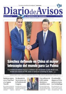 SÁNCHEZ DEFIENDE EN CHINA EL MAYOR TELESCOPIO DEL MUNDO PARA LA PALMA