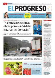 "A CHUVIA RETRASOU AS OBRAS PERO A A-54 DEBE ESTAR ANTES DO VERÁN"