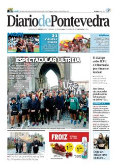 ALAIN RIBEIRO FUE EL AUTOR DE LOS TRES GOLES DE PONTEVEDRA ANTE LA PONFERRADINA