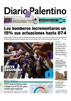 LOS BOMBEROS INCREMENTARON UN 15% SUS ACTUACIONES HASTA 874