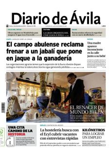 EL CAMPO ABULENSE RECLAMA FRENAR A UN JABALÍ QUE PONE EN JAQUE A LA GANADERÍA