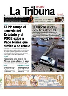 EL VIENTO SE CEBA CON LOS ÁRBOLES