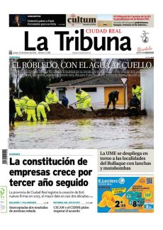 EL ROBLEDO, CON EL AGUA AL CUELLO