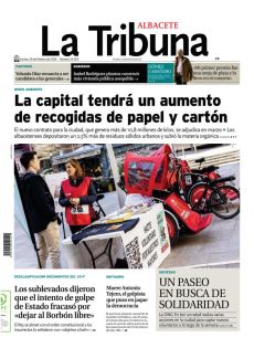 LA CAPITAL TENDRÁ UN AUMENTO DE RECOGIDAS DE PAPEL Y CARTÓN