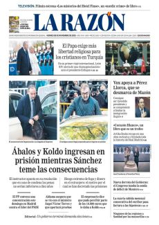 ÁBALOS Y KOLDO INGRESAN EN PRISIÓN MIENTRAS SÁNCHEZ TEME LAS CONSECUENCIAS