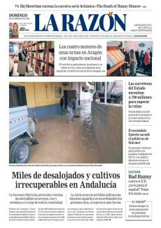 MILES DE DESALOJADOS Y CULTIVOS IRRECUPERABLES EN ANDALUCÍA