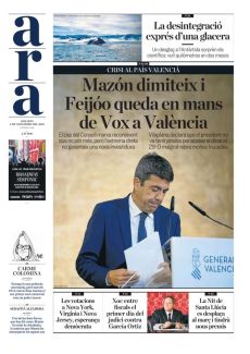 MAZÓN DIMITEIX I FEIJÓO QUEDA EN MANS DE VOX A VALÈNCIA