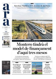 BARCELONA-MADRID EN AVE, EN MENYS DE DUES HORES