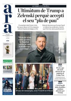 “HEM DE TRIAR ENTRE PERDRE
LA DIGNITAT I ARRISCAR-NOS A PERDRE UN SOCI CLAU”
BARÇA