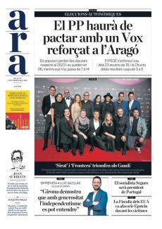 ‘SIRAT’ I ‘FRONTERA’ TRIOMFEN ALS GAUDÍ