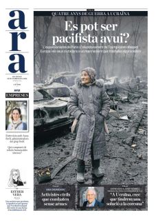 ES POT SER PACIFISTA AVUI?