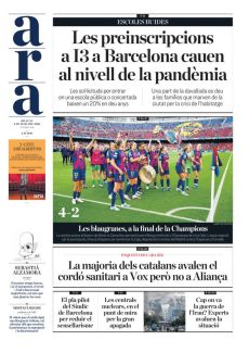 LES PREINSCRIPCIONS A I3 A BARCELONA CAUEN AL NIVELL DE LA PANDÈMIA