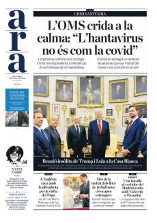 REUNIÓ INSÒLITA DE TRUMP I LULA A LA CASA BLANCA