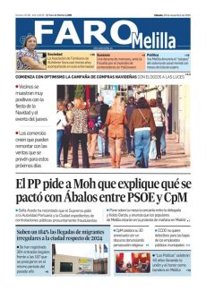 LA NAVIDAD LLENA DE LUZ EL CENTRO DE MELILLA Y DINAMIZA EL PEQUEÑO COMERCIO