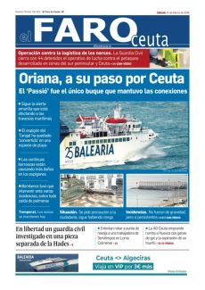 ORIANA, A SU PASO POR CEUTA