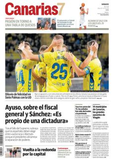 DILUVIO DE FELICIDAD EN SIETE PALMAS CON LA UD