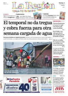 EL TEMPORAL NO DA TREGUA Y COBRA FUERZA PARA OTRA SEMANA CARGADA DE AGUA
