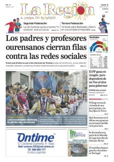 LOS PADRES Y PROFESORES OURENSANOS CIERRAN FILAS CONTRA LAS REDES SOCIALES
