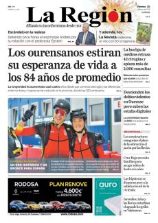 LOS OURENSANOS ESTIRAN SU ESPERANZA DE VIDA A LOS 84 AÑOS DE PROMEDIO