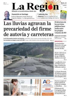 LAS LLUVIAS AGRAVAN LA PRECARIEDAD DEL FIRME DE AUTOVÍA Y CARRETERAS