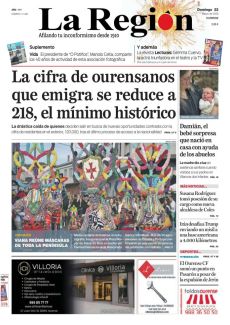 LA CIFRA DE OURENSANOS QUE EMIGRA SE REDUCE A 218, EL MÍNIMO HISTÓRICO