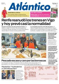 PESCADO ESCASO Y CARO POR LAS BORRASCAS