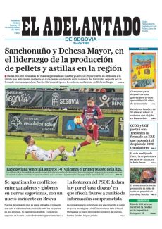 SANCHONUÑO Y DEHESA MAYOR, EN EL LIDERAZGO DE LA PRODUCCIÓN DE PELLETS Y ASTILLAS EN LA REGIÓN