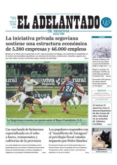 LA SEGOVIANA RESCATA UN PUNTO ANTE EL RAYO CANTABRIA (3-3).