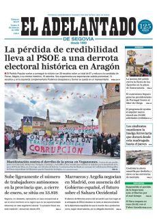 MANIFESTACIÓN CONTRA EL DERRIBO DE LA PRESA EN VEGANZONES.