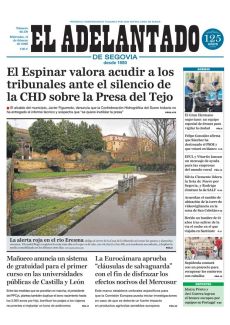 LA ALERTA ROJA EN EL RÍO ERESMA