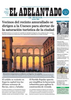 RÉCORD DE TEMPERATURA EN FEBRERO EN SEGOVIA: 21,5 GRADOS.