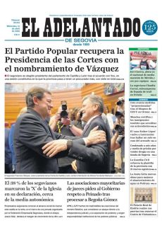 EL PARTIDO POPULAR RECUPERA LA PRESIDENCIA DE LAS CORTES CON EL NOMBRAMIENTO DE VÁZQUEZ