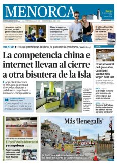 EL ‘POLI’ DE ES MERCADAL Y SUS GOTERAS