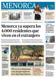 MENORCA YA SUPERA LOS 4.000 RESIDENTES QUE VIVEN EN EL EXTRANJERO
